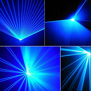 Aluguel de Laser Azul 500mw Dmx Ritmico